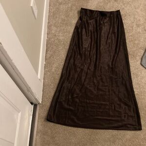 Sanctuary Dark Brown Maxi Skirt